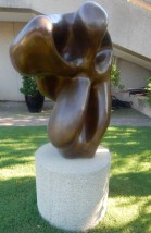 Evocation of a Form Human, Lunar, Spectral by Jean Arp