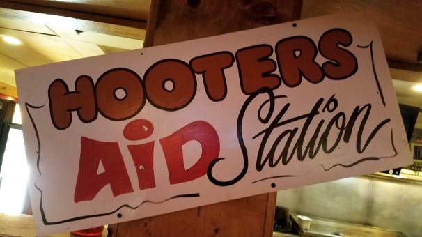 Hooters Aid Station